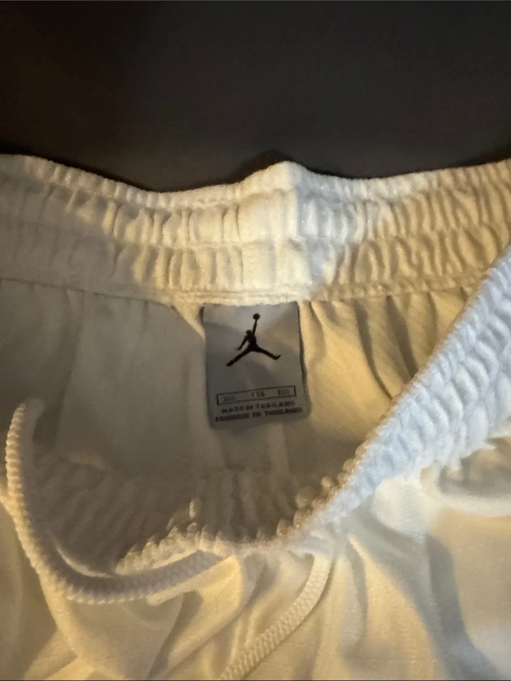 Jordan Sweatpants with NY Knicks Blue and Orange Side Stripes